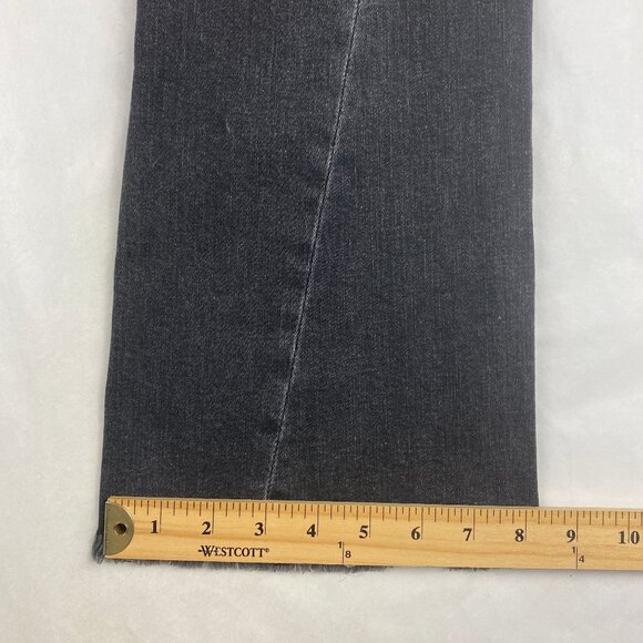 Pilcro Anthropologie High-Rise Flare Jeans Women's Size 27 Black - Picture 12 of 14